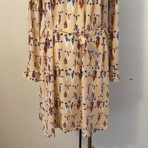 Anthropologie “Dolan” Wanderlust Aztec Print Mini Dress Size Small - Picture 5 of 13